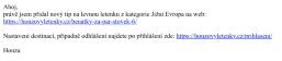 BENÁTKY za pár stovek - 893 Kč - HonzovyLetenky.cz