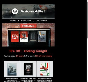 Final Hours: 15% Off Ends at Midnight