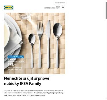 Mo, ušetřete s IKEA Family v srpnu až 40 %!