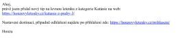 KATÁNIE z Prahy - 1 142 Kč - HonzovyLetenky.cz