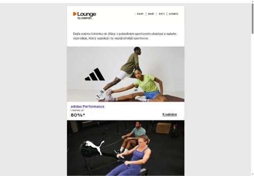 Rozjeďte to – pohodlné sportovní oděvy jsou online se slevou až 75%*