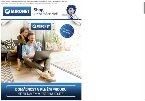 OS: Domácnost v plném proudu s
 rychlým internetem