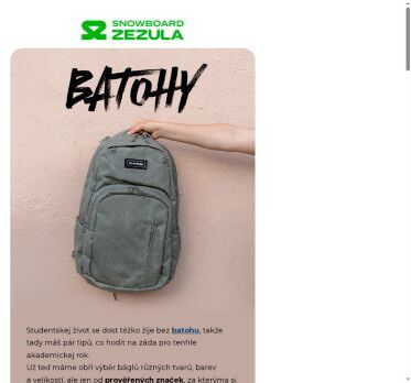 Batoh je jako Tvůj kámoš ❤️🎒