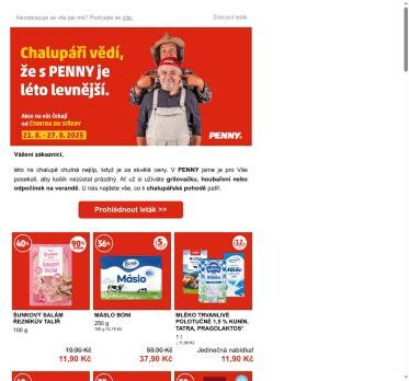 Chalupáři vědí, že s PENNY je léto levnější.