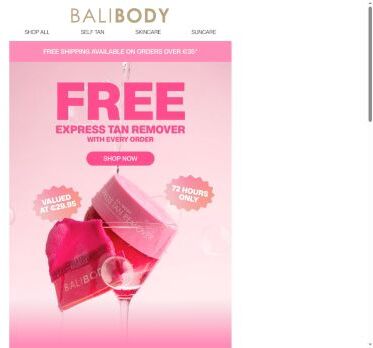 Free Express Tan Remover!? 👀