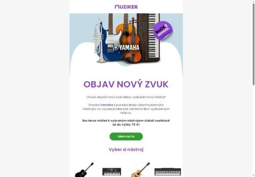 Objav nový zvuk