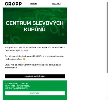 📢 Využij ty nejlepší nabídky! Nyní navíc -20% na zlevněné produkty 🤩