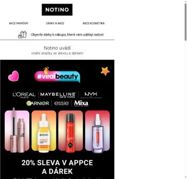 Sleva a dárek k nákupu značek, které udávají trendy