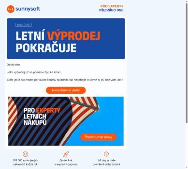 Nenechte si uletět letní výprodej