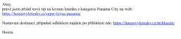 Super levná PANAMA - 6 929 Kč - HonzovyLetenky.cz