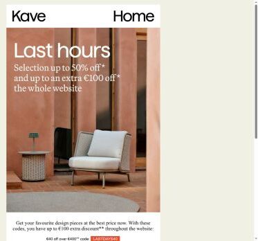 Final day | Up to an extra €100 off**