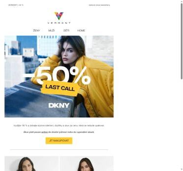 Značka DKNY -50 %💥