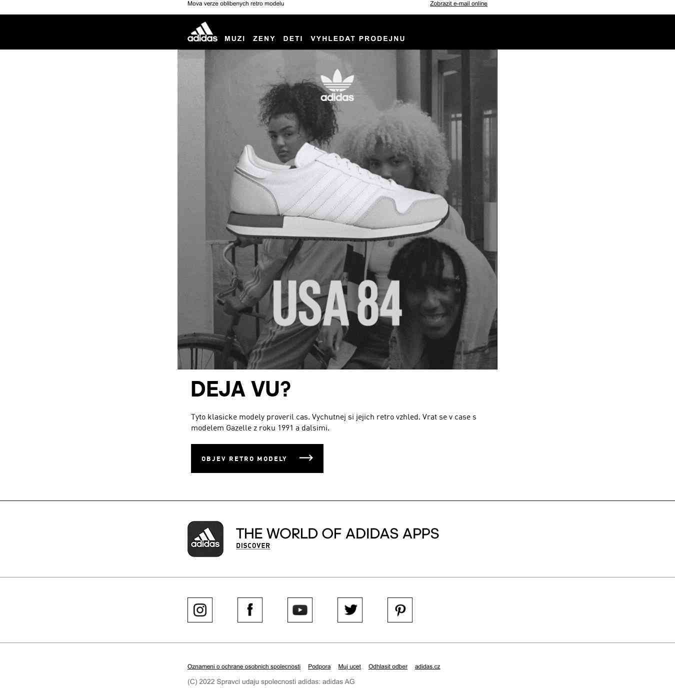 adidas Originals: Gazelle, Shadowturf a USA 84