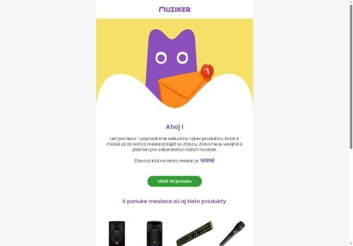 🎉 Čerstvé zľavy na tento mesiac sú tu!