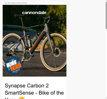 Synapse Carbon 2 SmartSense - Bike of the Year