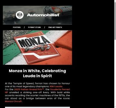 Ferrari at Monza: Lauda’s Spirit Lives On