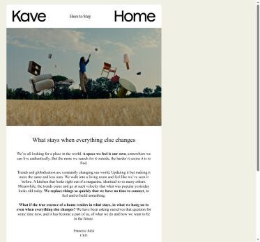 A much-needed reflection on the concept of home