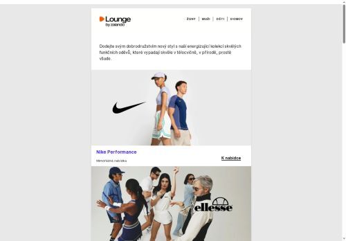 Obohaťte svůj šatník o modely inspirované výkonem