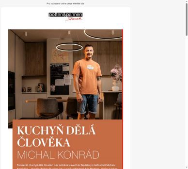 Nahlédněte do kuchyně Michala Konráda, dvojnásobného držitele titulu Kuchař roku.