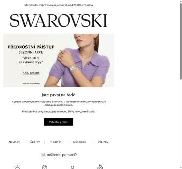 Nakupte jako první: sleva 20 % na vybrané styly*