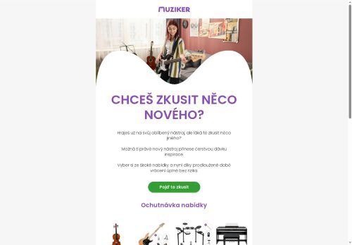 Objev nový zvuk