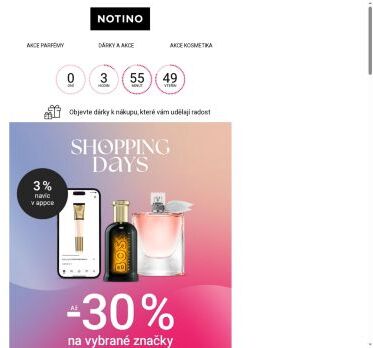 Shopping Days: až −33 %! Stále máte šanci
