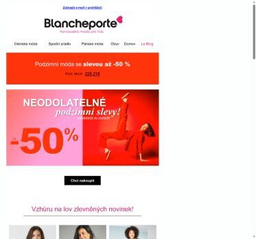 Podzimní vlna slev až -50 %
