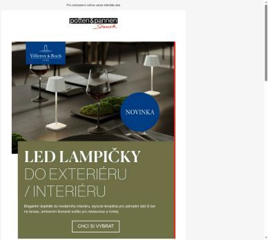 Rozsviťte svůj domov novinkami Villeroy & Boch.