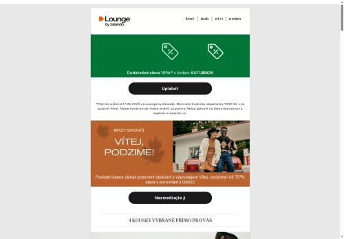 10% sleva s výprodejem Vítej, podzime! ⏳