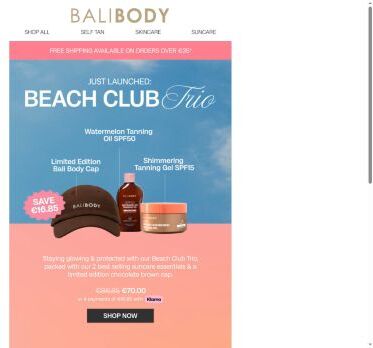 NEW Beach Club Trio Bundle 🌴