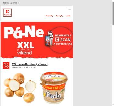 XXL nabídka na víkend je tu!