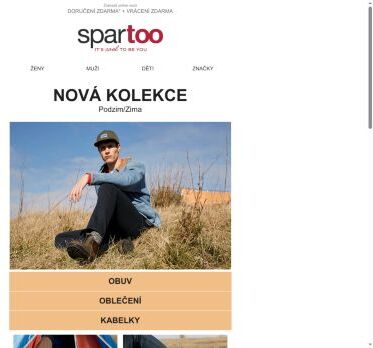 Nové kolekce právě dorazily na Spartoo ✌ Doručení zdarma