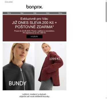 Exkluzivní nabídka: 150 Kč sleva a poštovné zdarma
