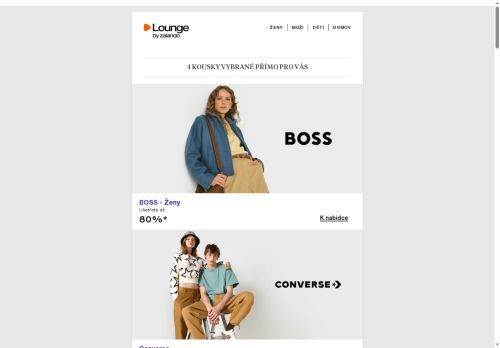 BOSS, Converse & Lauren Ralph Lauren ⎪ Velké slevy zde 👉