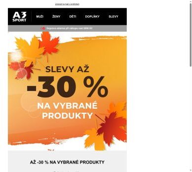 🔥 Sleva až -30 % s kódem 30OFF! Jen do 30. 9.