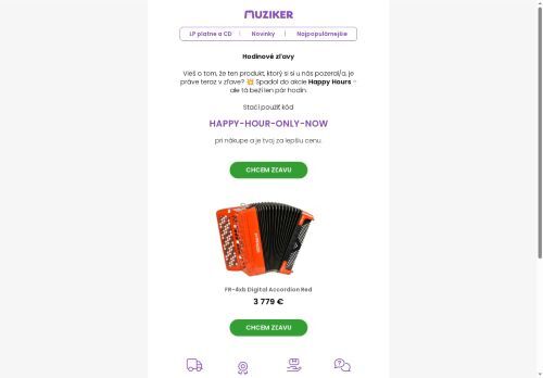 Happy Hours bežia – a tvoj vyhliadnutý kúsok je v zľave! ⏰