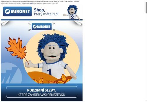 OS: Podzimní slevy startují