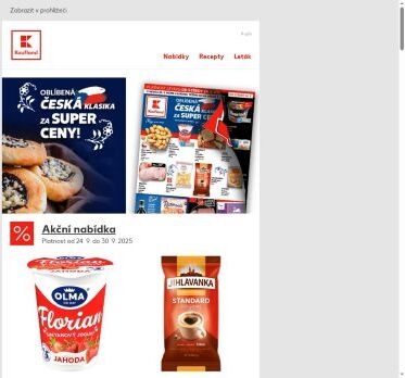 Česká klasika za super ceny - již od středy!