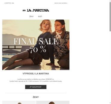 La Martina -70 %!
