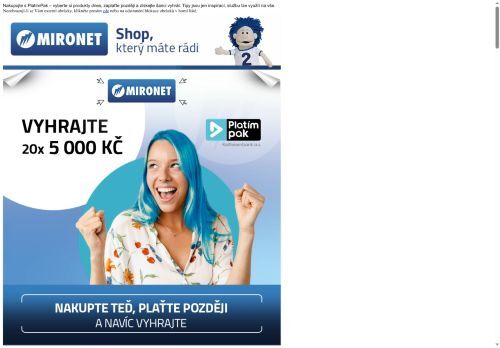 OS: Nakupte teď, plaťte později a
 vyhrajte 20 x 5 000 Kč