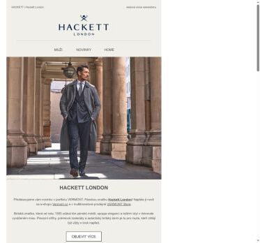 Objevte novinku Hackett London