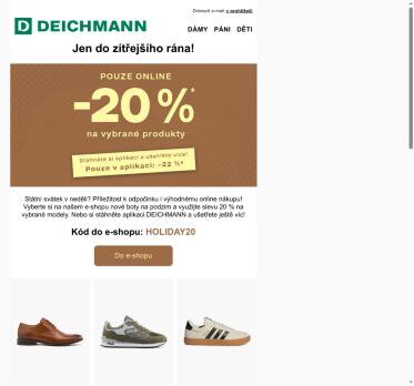 👉 -20 % na e-shopu | -22 % v aplikaci