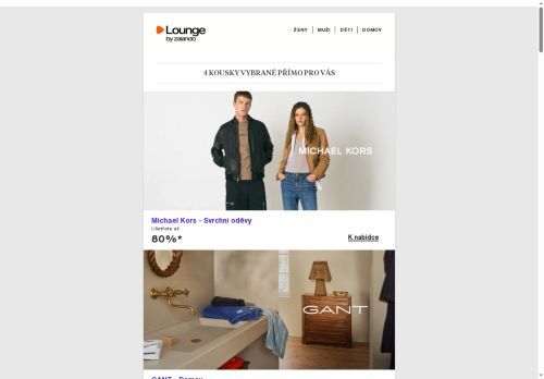 Michael Kors, GANT a Calvin Klein Jeans ⎪ Obnovte váš šatník