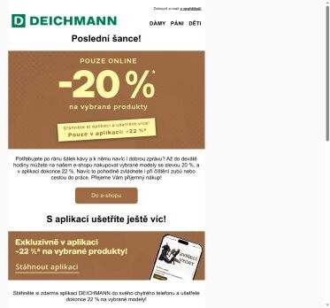 ⏰ Tik tak tik tak... -20 % / -22 % už jen pár hodin