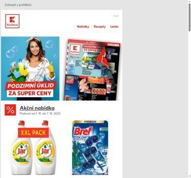 Jar a Ariel v akci - podzimní úklid již od středy!