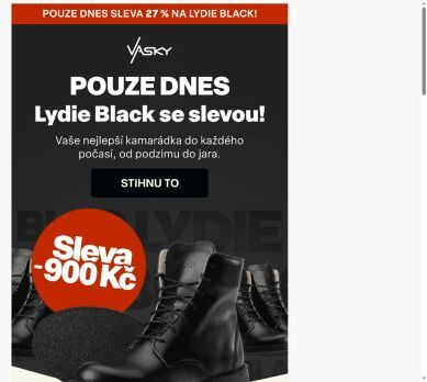 Dnes ukončujeme Lydie Black⏰