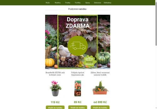 🚚 Doprava ZDARMA při nákupu nad 500 Kč