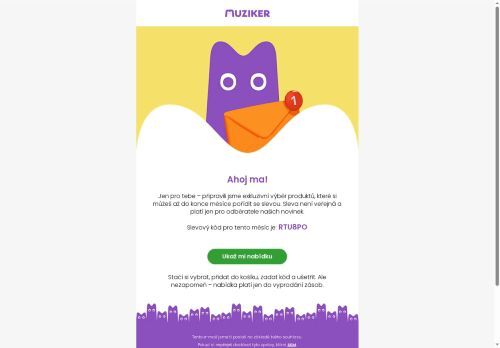 🎉 Čerstvé slevy na tento měsíc jsou tady!