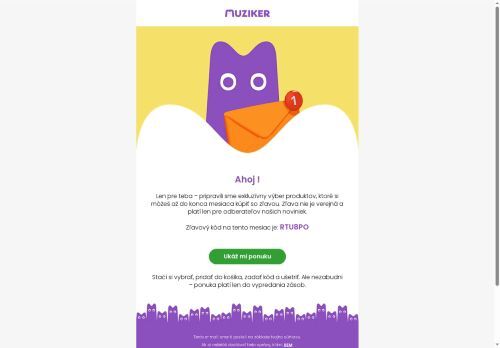 🎉 Čerstvé zľavy na tento mesiac sú tu!