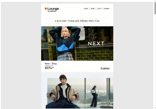 Next, Diesel a G-Star ⎪ Dnešní módní hity